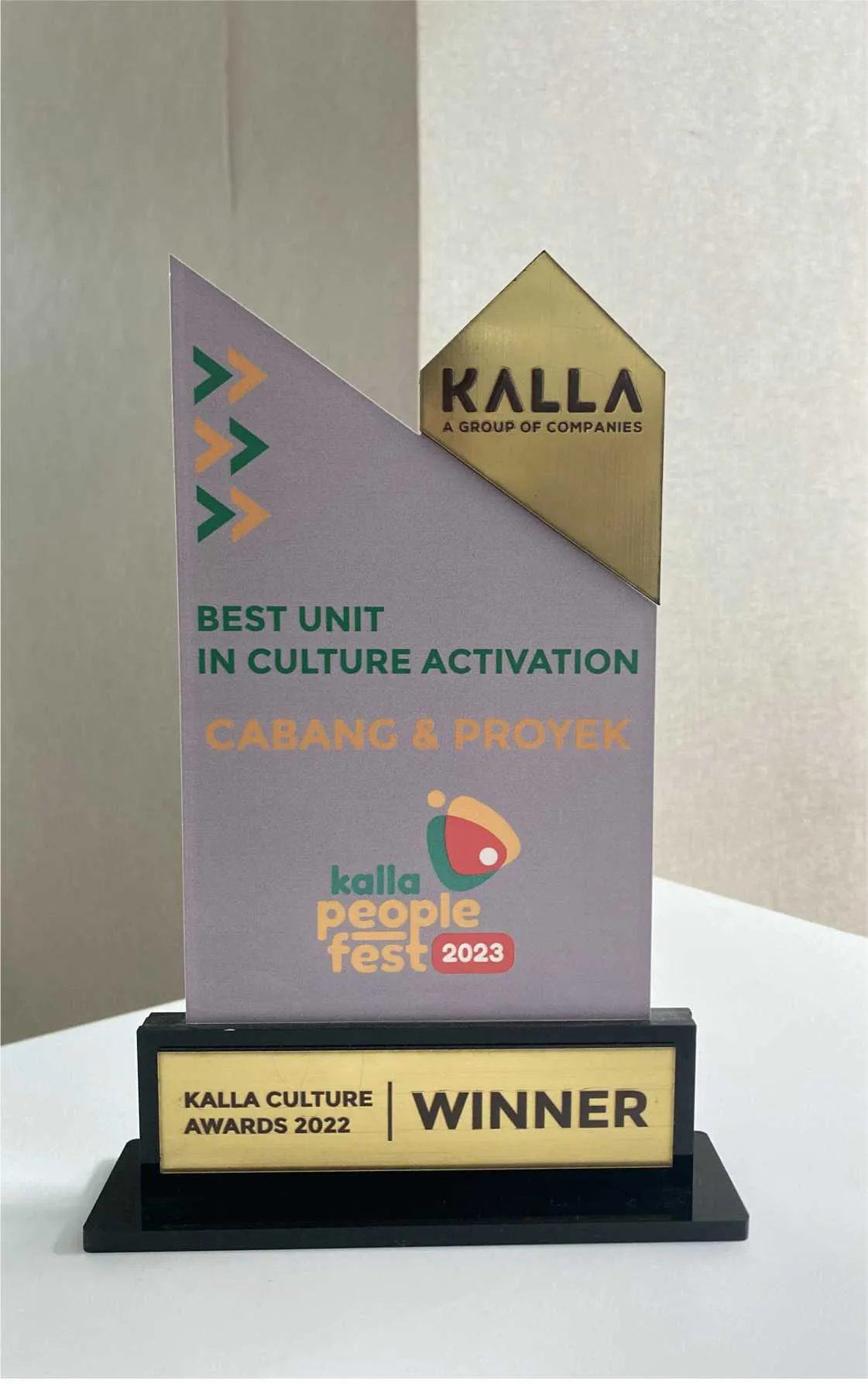 KALLA CULTURE AWARDS 2022 : Cabang & Proyek