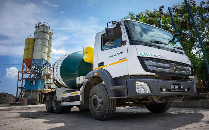 Kalla Beton Melayani Permintaan Ready Mix Hingga 5.000m2 Perbulan
