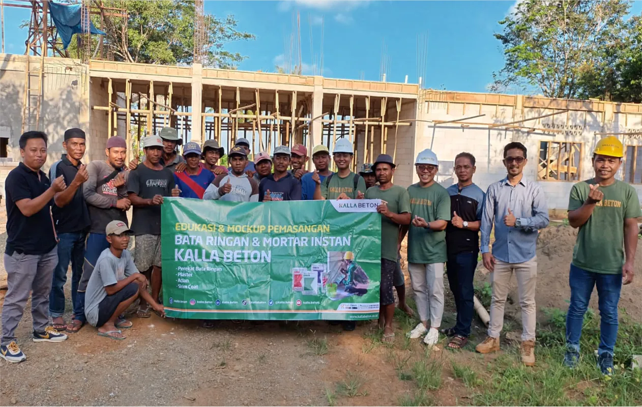 Kalla Beton Hadirkan Program Edukasi Produk Kepada Customer