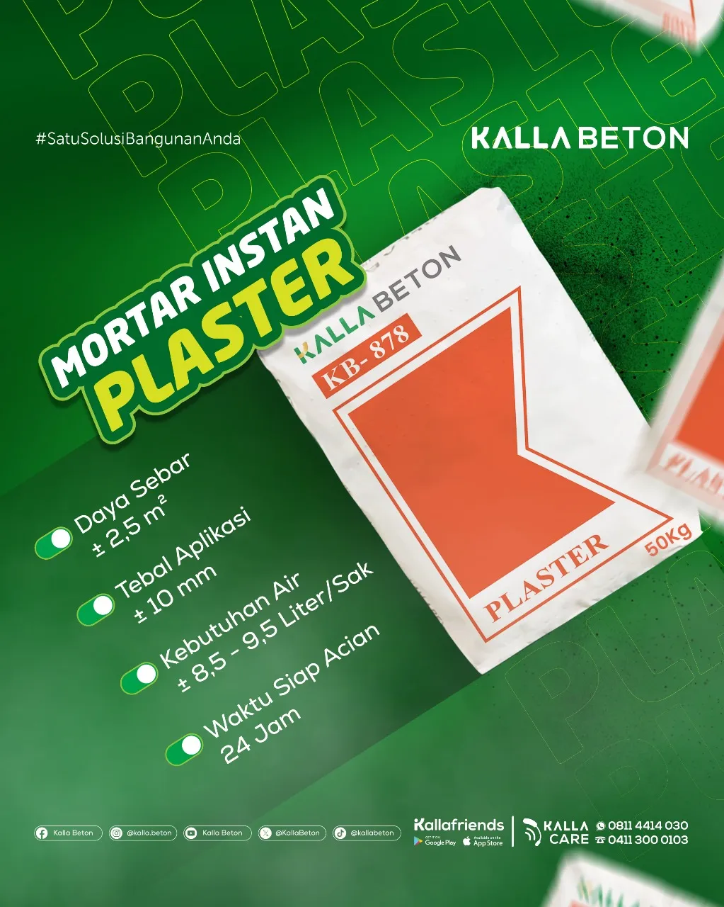 Mortar Instan Plaster