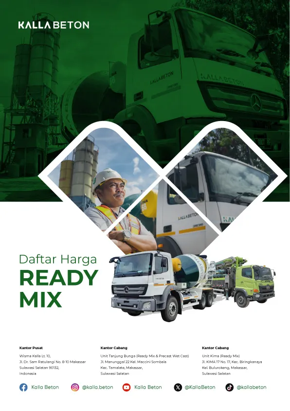 Daftar Harga Ready Mix